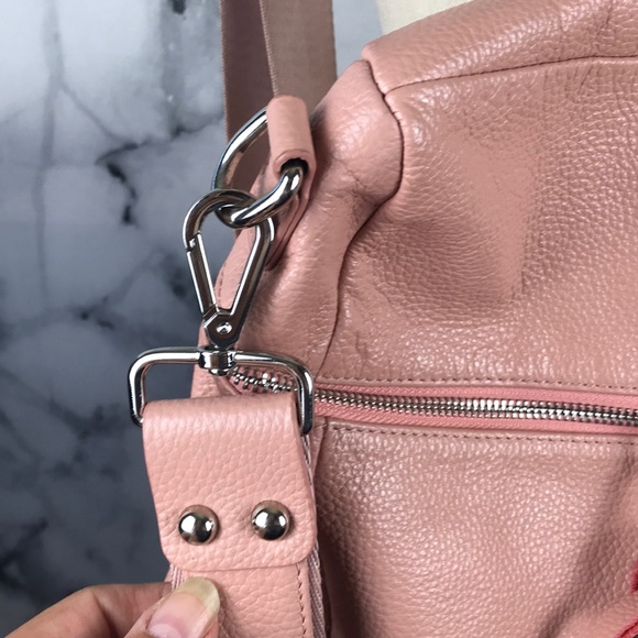 MISO EM NWT pink leather backpack purse - Picture 7 of 8